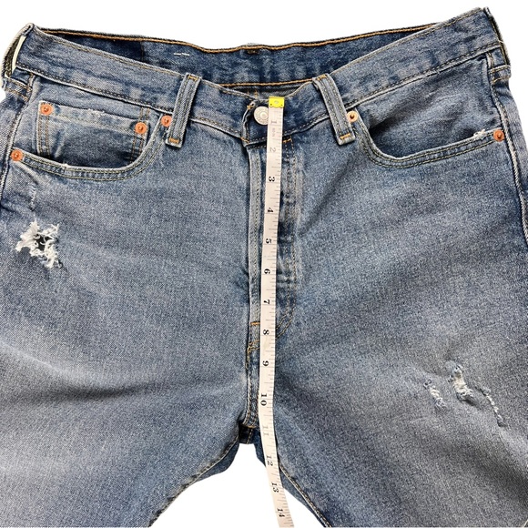 Levi’s 501 ORIGINAL HEMMED 9" MEN'S SHORTS Size 33 - Picture 9 of 15